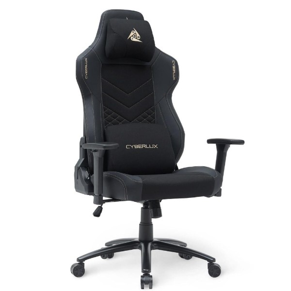 Фото - Крісло для геймерів Cyberlux Poseidon Black (GM-415 B)